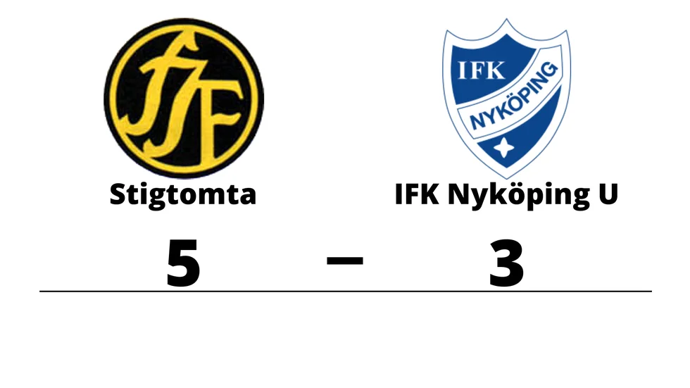 Stigtomta IF vann mot IFK Nyköping U