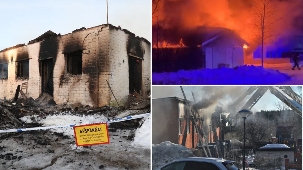 Flera större bränder har utbrutit i Västerbotten på sistone.