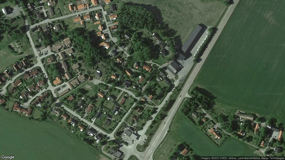 Området kring Prästängsvägen 14