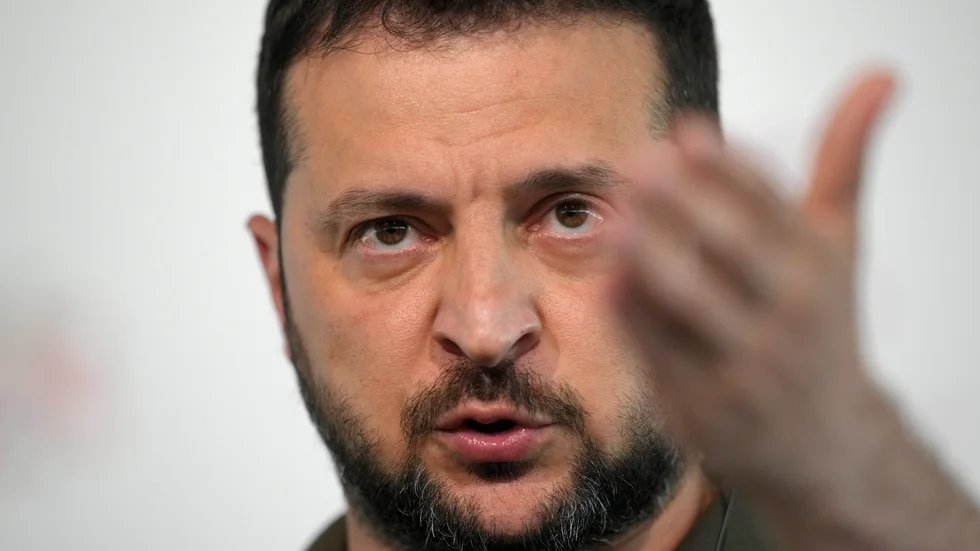 Ukrainas president Volodymyr Zelenskyj har beordrat att alla skyddsrum i Ukraina ska inspekteras. Arkivbild.