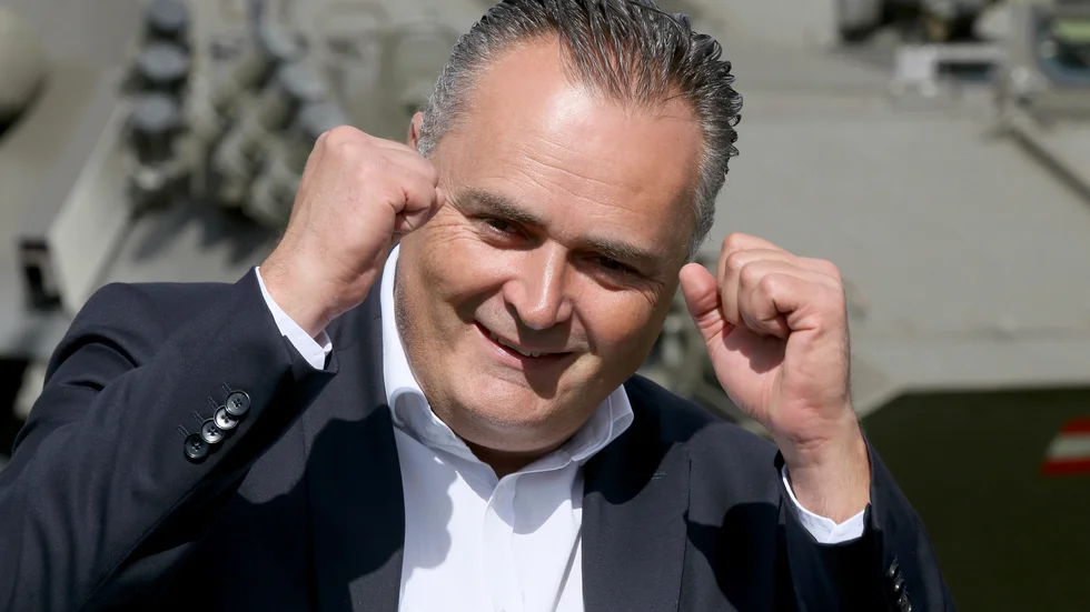Den tidigare försvarsministern Hans Peter Doskozil blev inte ny partiledare i SPÖ trots allt. Arkivbild.