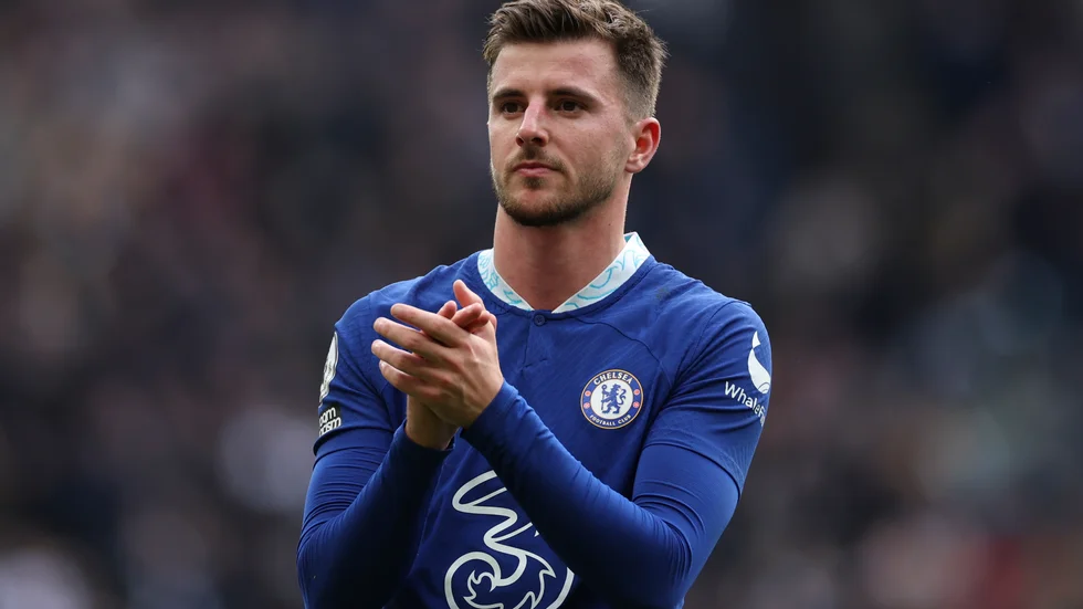 Mason Mount lämnar Chelsea för Manchester United. Arkivbild.