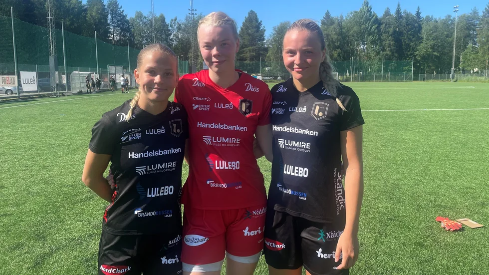 My Johansson, Hedda Oja och Selma Åström.