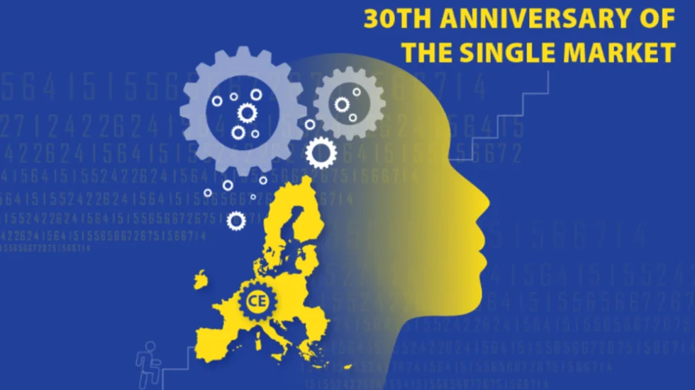 EU:s inre marknad inrättades den 1 januari 1993 och garanterar fri rörlighet för varor, tjänster, människor och kapital mellan EU:s 27 medlemsländer. Den firar sitt 30-årsjubileum under 2023.