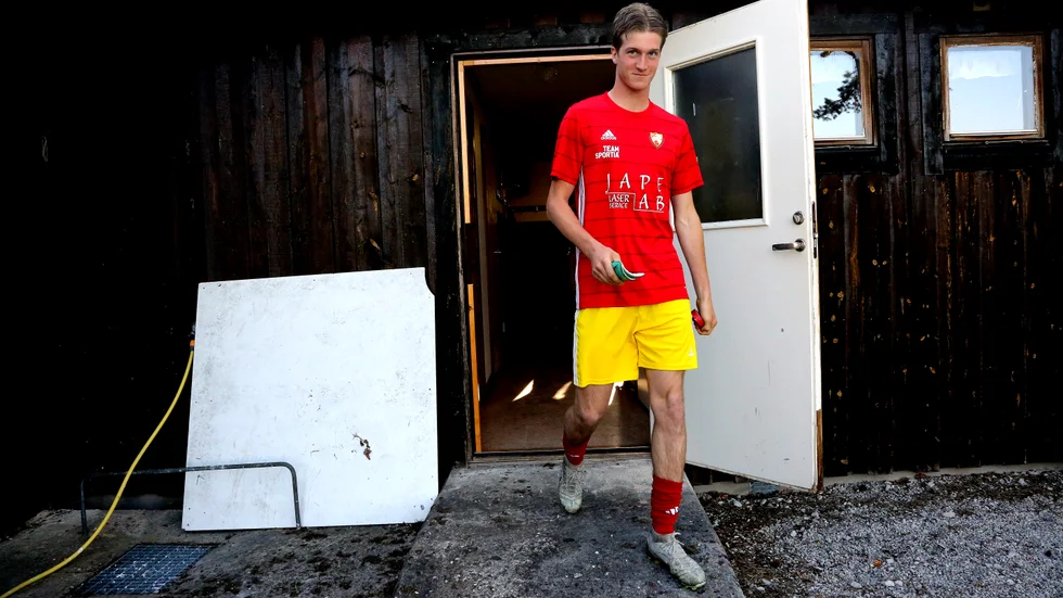 Axel Bolin skolades om från målvakt och anfallare och succén lät inte vänta på sig.
