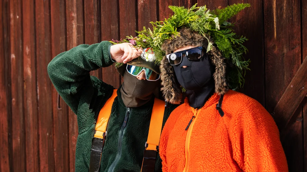 Hooja och Mårdis tänker inte lämna Gällivare trots att de har kommit in i finrummet. Arkivbild.