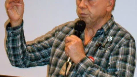 Ronny Wallén berättade om hur det är att leva med nedsatt hörsel.