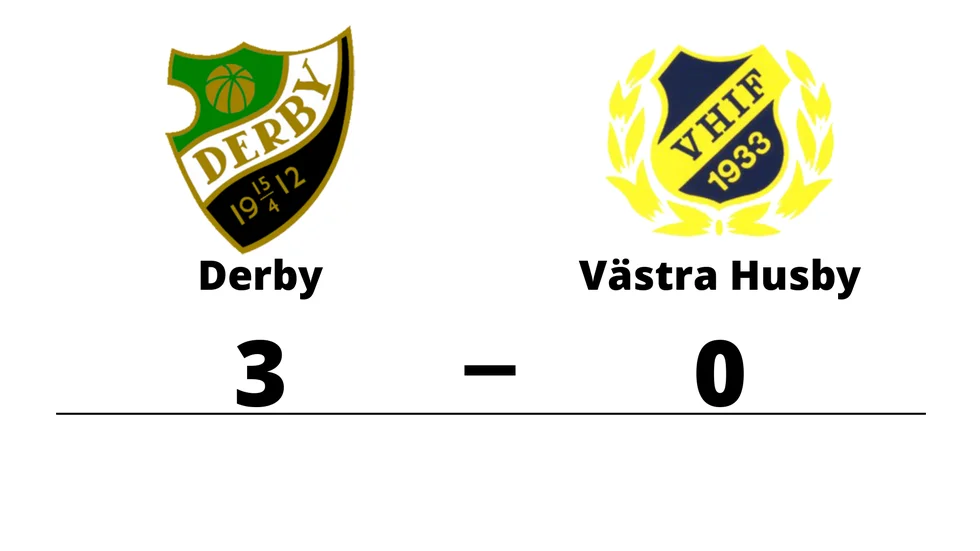 BK Derby vann mot Västra Husby IF