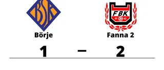 Fanna 2 slog Börje borta