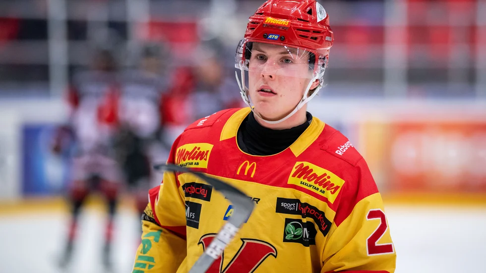 Carl Sjöberg är klar för spel i Vimmerby Hockey.