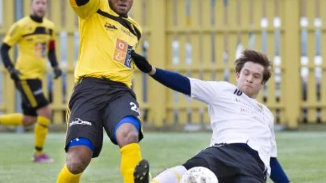Maikano Osman var en av Notvikens mest framrädande spelare när laget spelade 0-0.