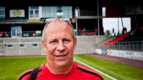 Piteås guldtränare - och tillika profil Birger "Bibban" Grahn.