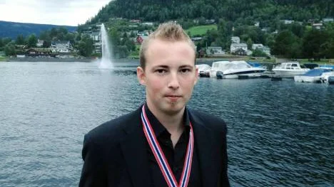 Världsmästare i casting. 23-årige Ronny Landin från Överkalix. Han var inte heller den ende norrbottning som lyckades knipa en medalj till länet. FOTO: PRIVAT