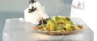I Simons panna: Sashimi på röding