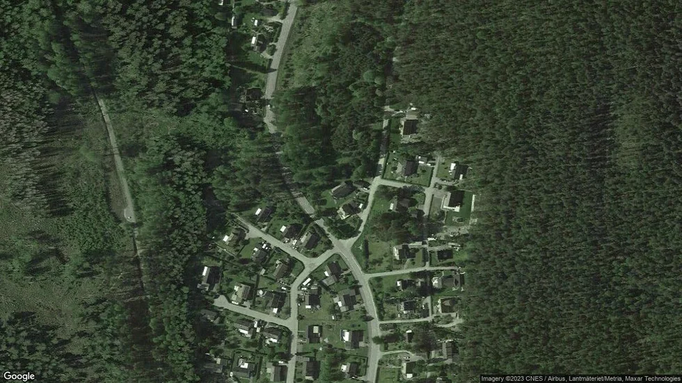 Området kring Bryggarvägen 13