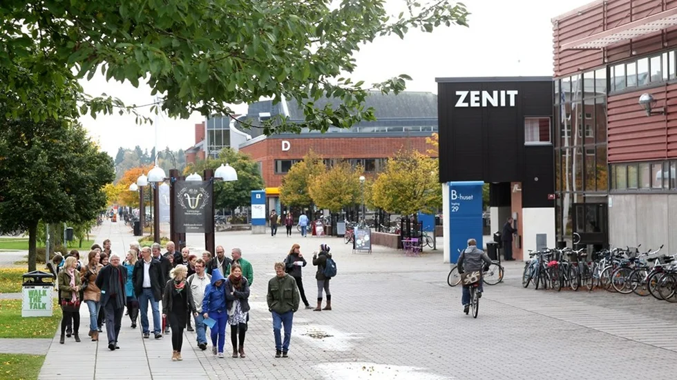 LINKÖPING 20121003
Linköpings universitet, LIU.
Bilden: Stråket genom universitetsområdet. Byggnaden Zenit i bakgrunden.
Bild Jeppe Gustafsson