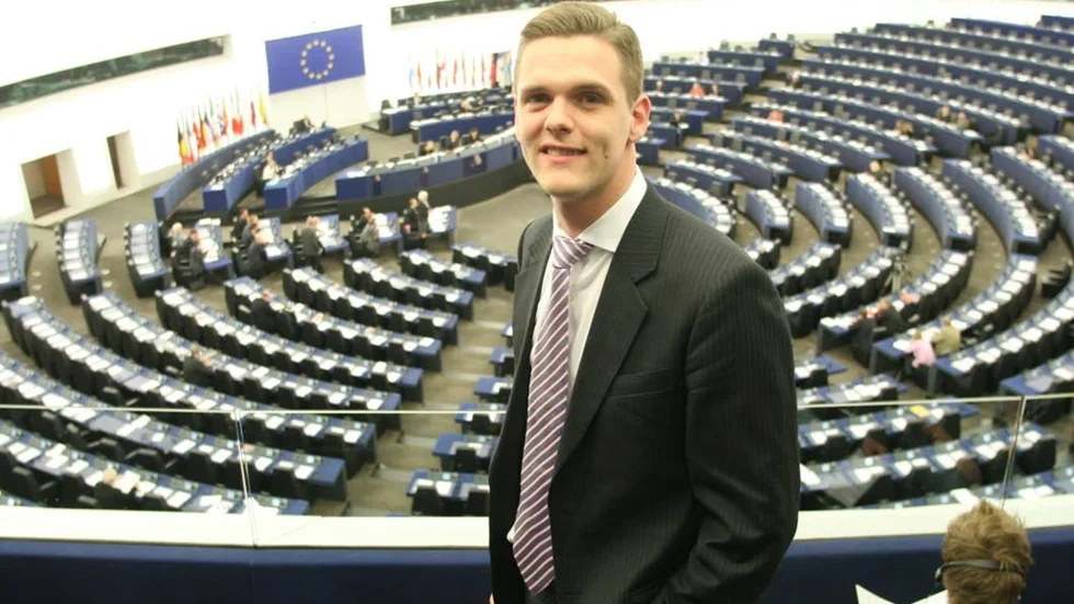Europaparlamentariker. Christofer Fjellner (M) är orolig för EU:s framtid.
