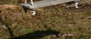 Gungan svängde fastän det var vindstilla