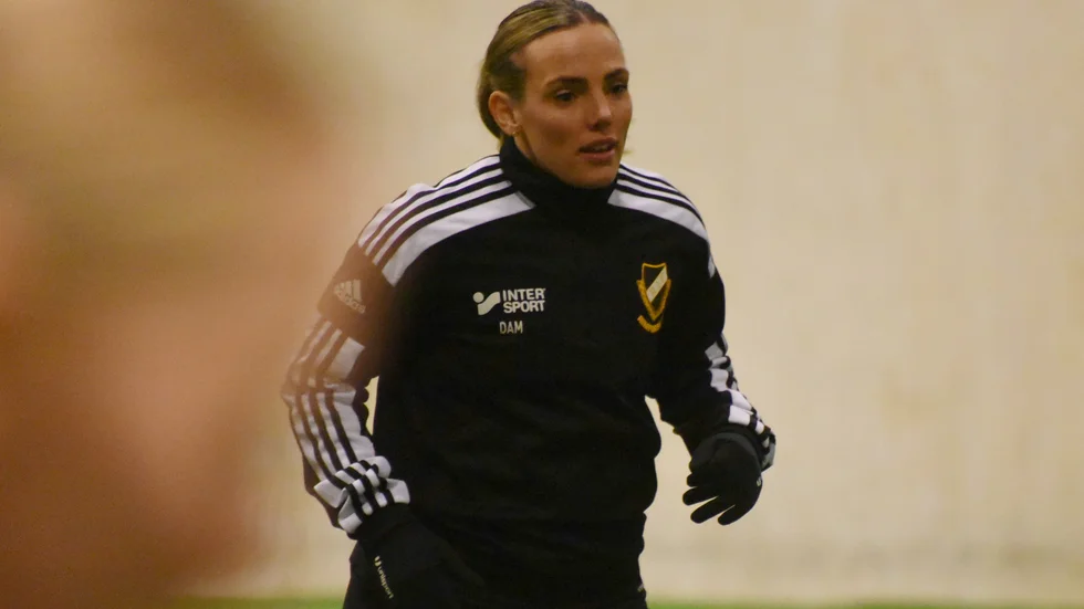 Hanna Hellström gjorde tre mål för RIF.