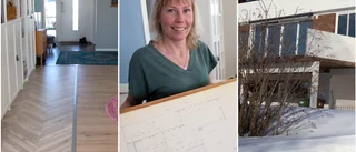 Strömbackalever har varit med och byggt Tereses hus