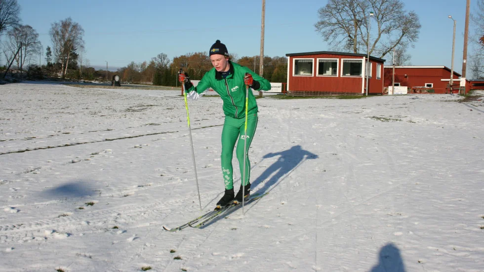 Ludvig Nordquist åkte i Sya. Bild: PRIVAT