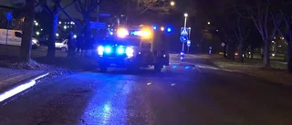 Kvinna har blivit påkörd