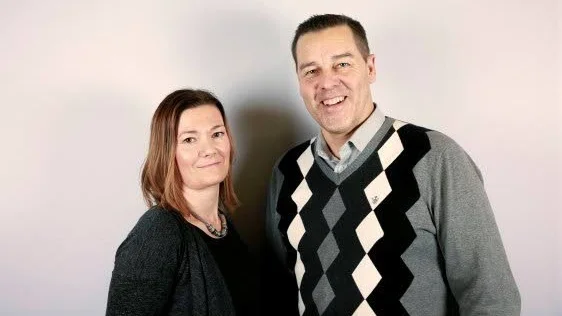 Freja Bröste, konsultchef och Mikael Lindblad, regionsäljare.