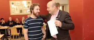 Han är årets bästa lärare
