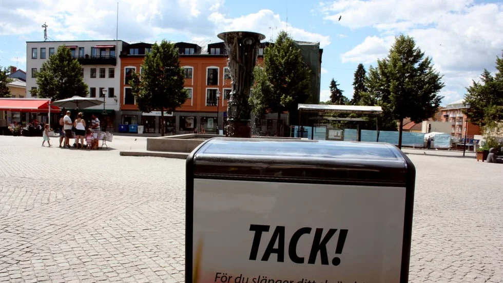 P- och stoppförbud på parkering och del av Kyrkogatan vid Stora torget i dag, onsdag.