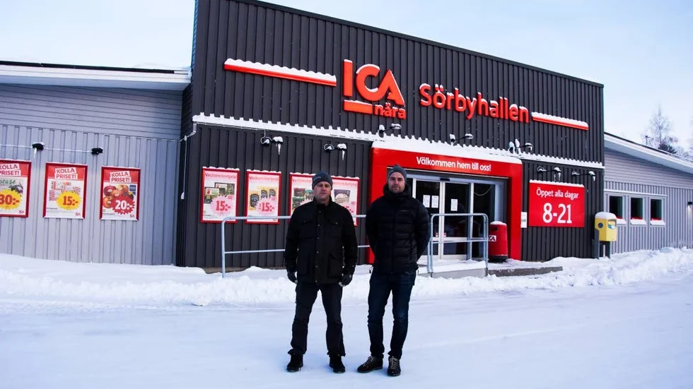 Tomas och Joakim Stoltz, ägare av Sörbyhallen.