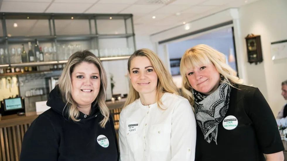 Det nya bryggeriet kommer att ligga i Aspcenter i Sävast.

"Eftersom vi båda kommer härifrån känns det bra att vi har möjlighet att lägga verksamheten just här",  säger Sofia Lundström. Här tillsammans med Frida Andersson och Lina Ekström.