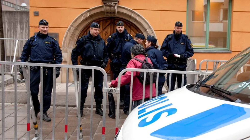 Säkerhetsuppbådet var omfattande när rättegången i Stockholms tingsrätt mot det så kallade Södertäljenätverket startade i november 2011. Målet är ett av de största i Sverige någonsin.