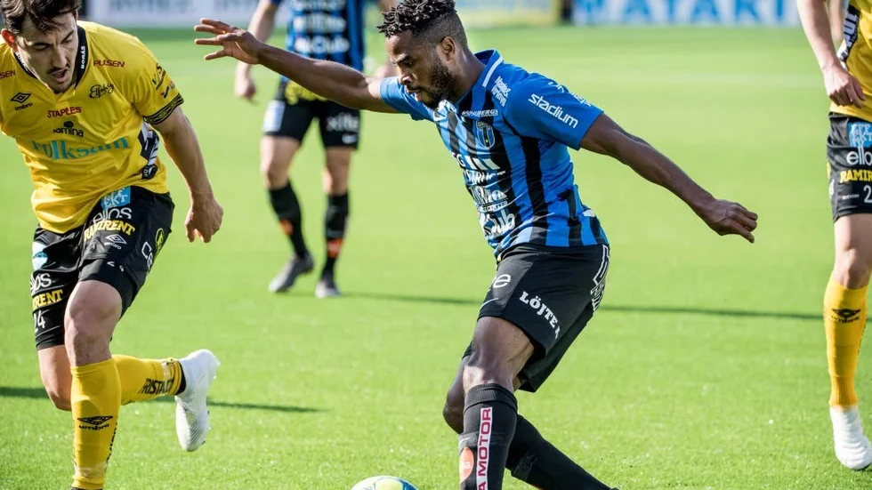 John Junior gjorde sitt första allvenska mål när han tog plats i startelvan för första gången den här säsongen.