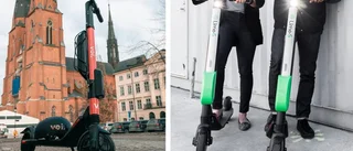 Fler elscootrar till Uppsala
