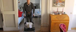 Med hemtjänst klarar sig 91-årige Janne hemma