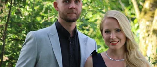 Ellinor och Magnus till Breds kyrka
