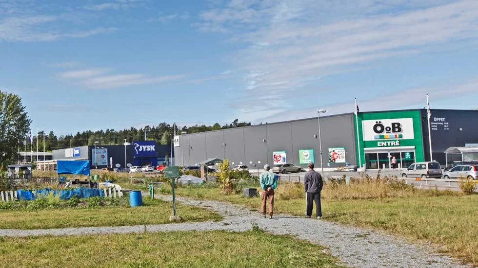 Bygglov. Här planeras möbelvaruhus. Nu är bygglovet beviljat.