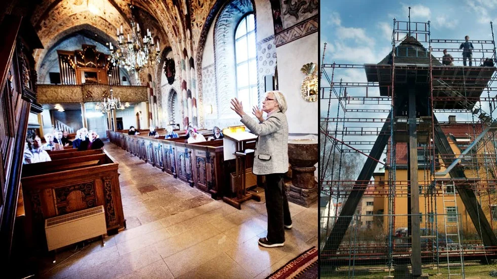 Funbo kyrka och Vindhemskyrkans klockstapel ska restaureras 2018 med stöd av kyrkoantikvarisk ersättning.