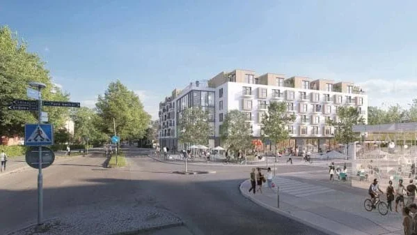 Torbjörns torg i Svartbäcken ska få fler bostäder och lokaler för butiker.