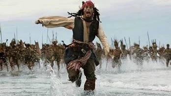 Johnny Depp ställer till det för sig i nya Pirates of the Caribbean.