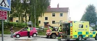 En man till sjukhus efter olycka