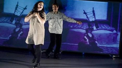 Aminah Al Fakir Bergman och Nidhal Fares i Baghdad Burning.