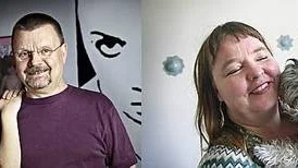 Kai Hven, med dottern Ellen Hven, ser positivt på att hon flyttar. Marie-Louise Sundqvist gillar när barnen är hemma på besök, men har inte tråkigt när de åker.