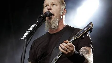 James Hetfield gitarist i Metallica.