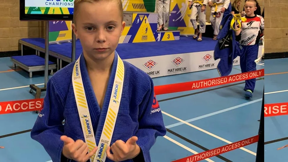 Theodore Grenmark tog EM-guld i Wolverhampton.