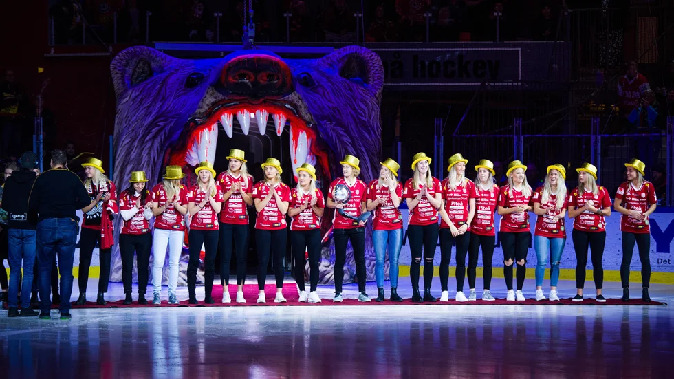 Piteå gavs en rungande hyllning av Luleå Hockeys fans efter SM-guldet i november för tre och ett halvt år sedan. Idag är fyra spelare från guldlaget kvar i klubben.Några av de andra spelare i Häcken, Linköping, Hammarby, Örebro och Djurgården i den allsvenska som startar kommande helg! 