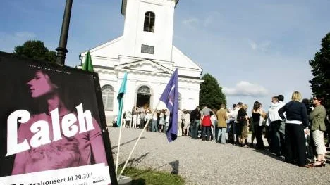 Kyrkor kan också ha andra funktioner, här som konsertlokal under Östhammars musikvecka 2007.