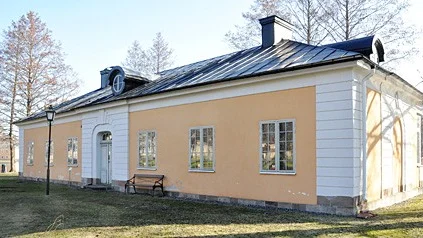 Bruno Liljefors ateljé vid herrgården i Österbybruk.