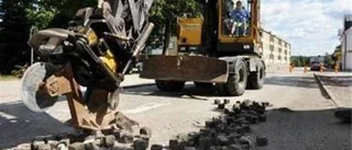 Centralgatan får ha kvar sin kullersten