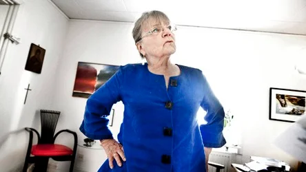 Kunskapsjägaren Birgitta Östlund.